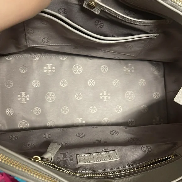 Tory Burch Gray Satchel - Picture 4 of 4